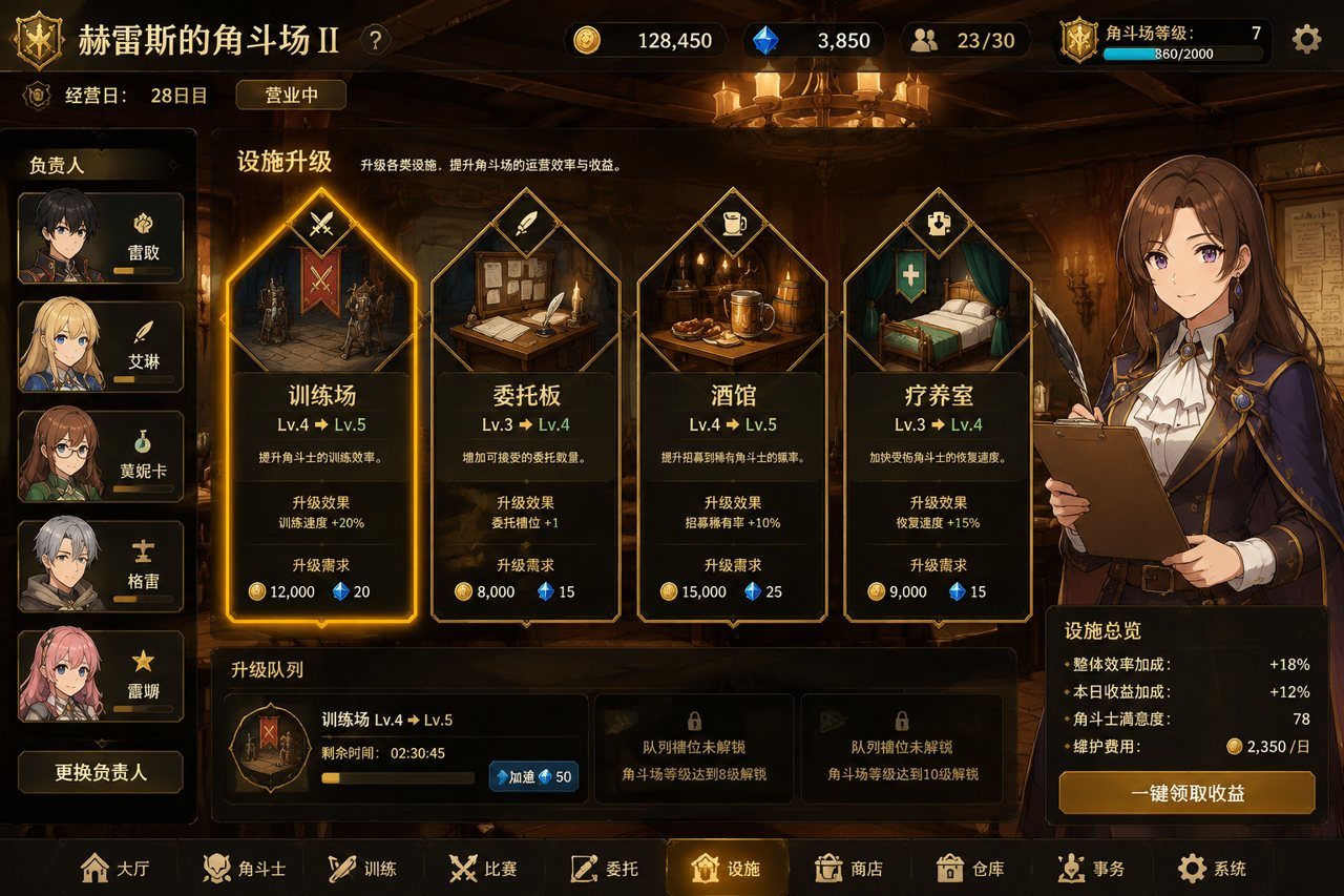 赫雷斯的角斗场Ⅱ 剧情互动 页面配图 8