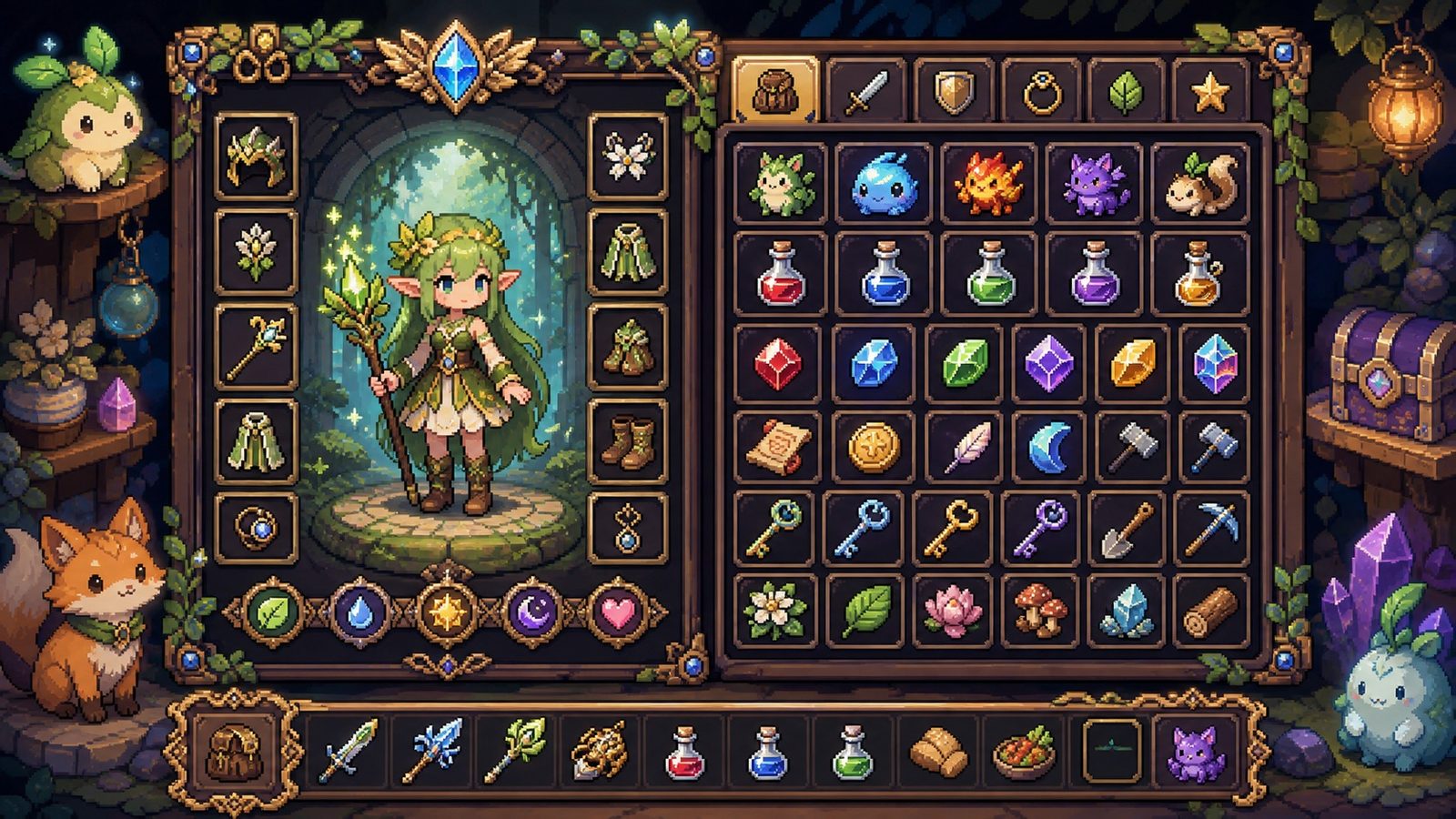 精灵谷物语SpiritValley版 章节事件 内容截图 2
